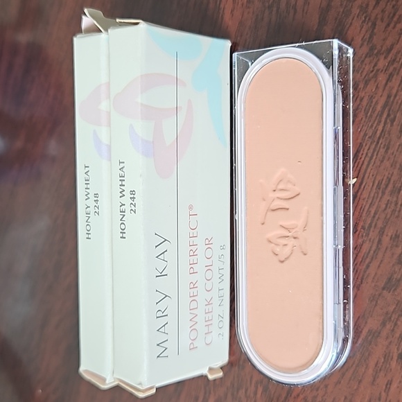 Mary Kay Other - 2 Mary Kay Retired Honey Wheat 2248 Powder Perfect Cheek Color Blush Oval NIB